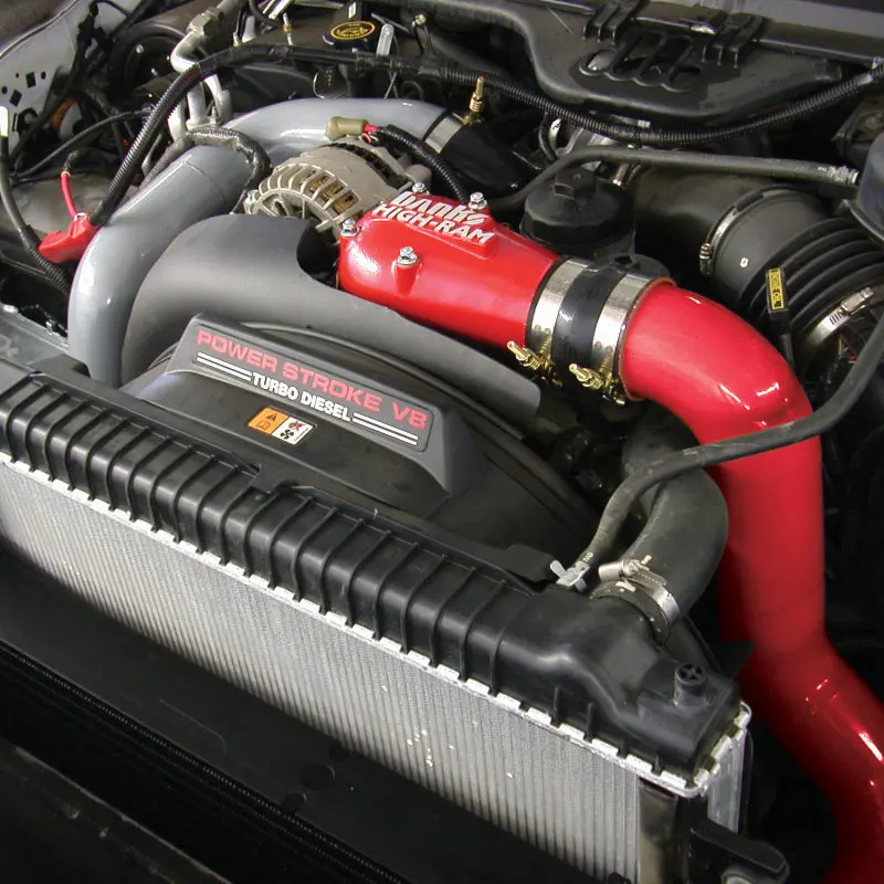 Banks Power | 2003-2004 Ford F250-F450 6.0L Power Stroke With Stock Intercooler High-Ram Air Intake System - Red 2