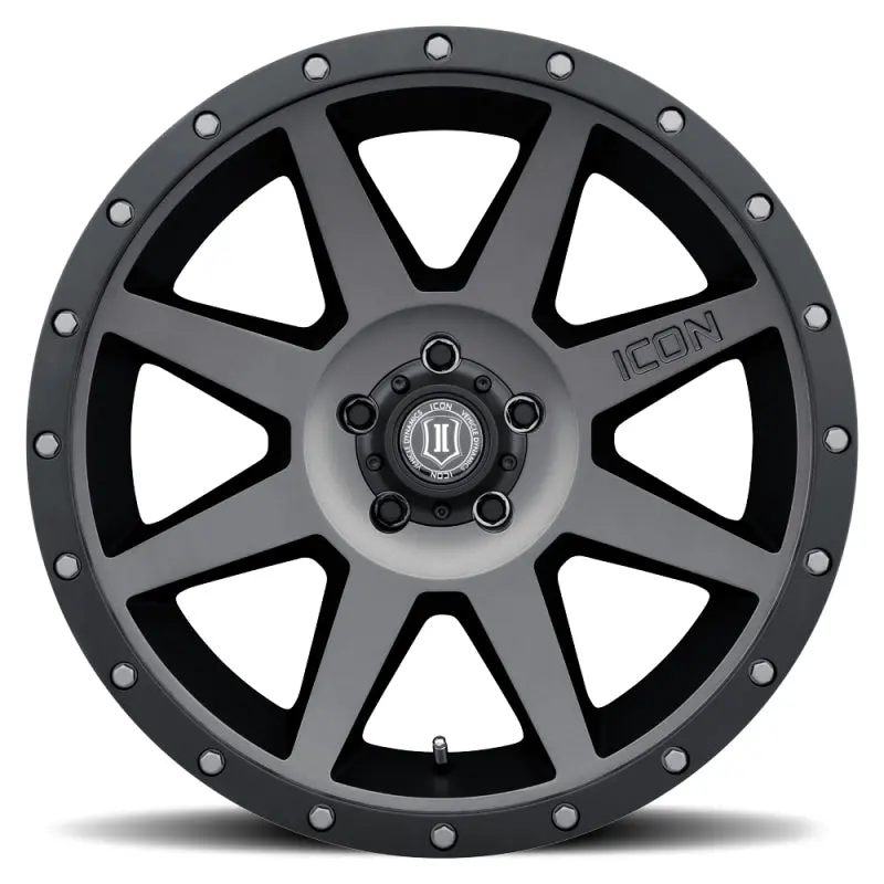 Icon Rebound 20X9 5X5 -12Mm Offset 4.5In Bs Titanium Wheel 2