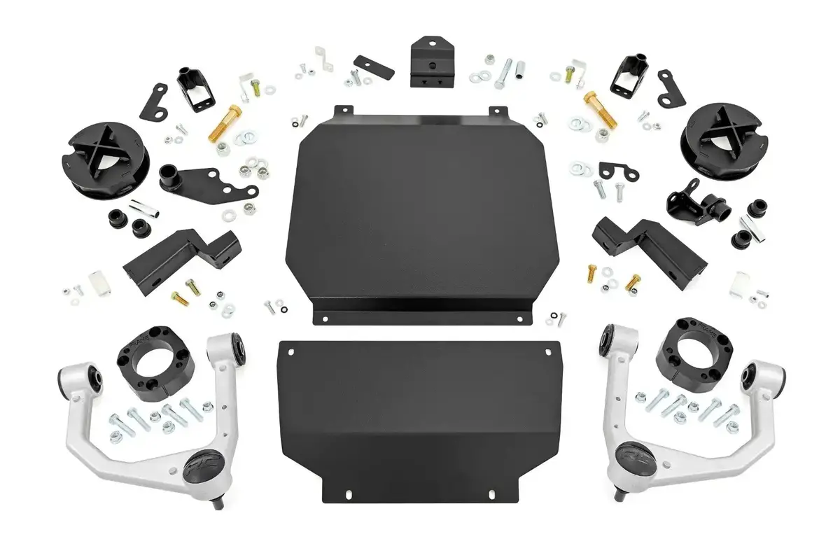 Rough Country | 2022-2024 Toyota Tundra 4Wd 3.5 Inch Lift Kit Without Factory Rear Air Ride 1