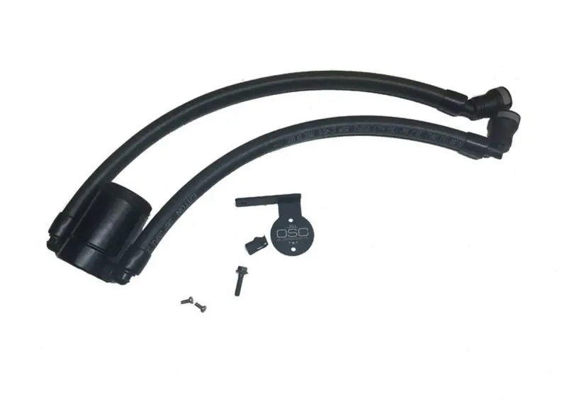 J&L | 2011-2014 Ford F-150 Raptor 6.2L Passenger Side Oil Separator 3.0 - Black Anodized 1