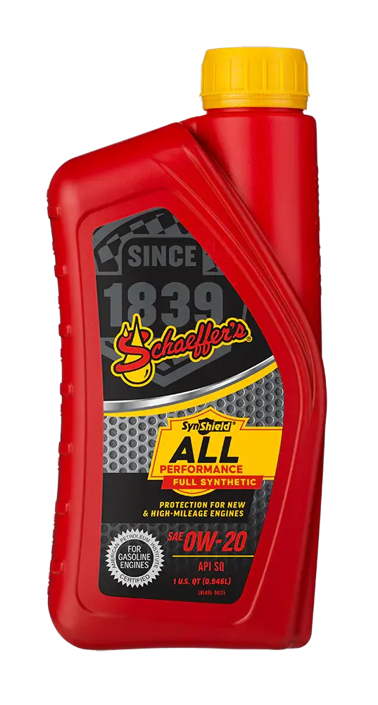 Schaeffer's All Performance F/S 0W-20 - Quart - 6020012 1