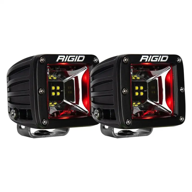 Rigid Industries | Radiance 3 Inch Red Backlight - Surface Mount - Pair *Discontinued* 1