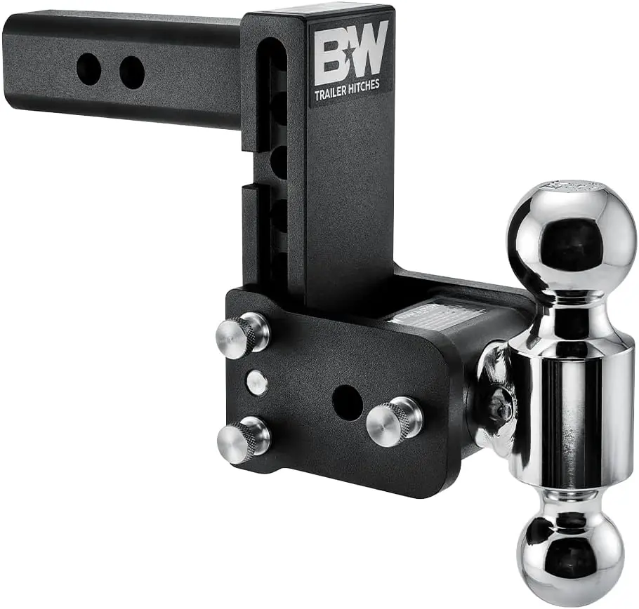 B&W Trailer Hitches Tow & Stow Adjustable Trailer Hitch Ball Mount - Ts10037b 1