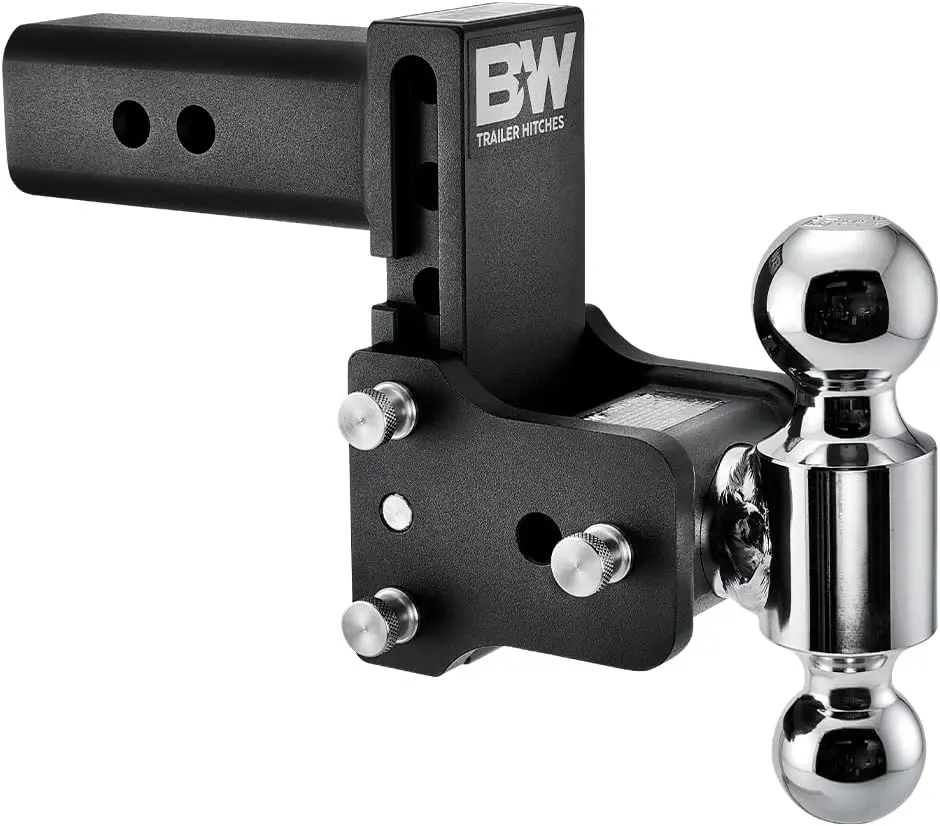B&W Trailer Hitches Tow & Stow Adjustable Trailer Hitch Ball Mount - Ts20037b 1