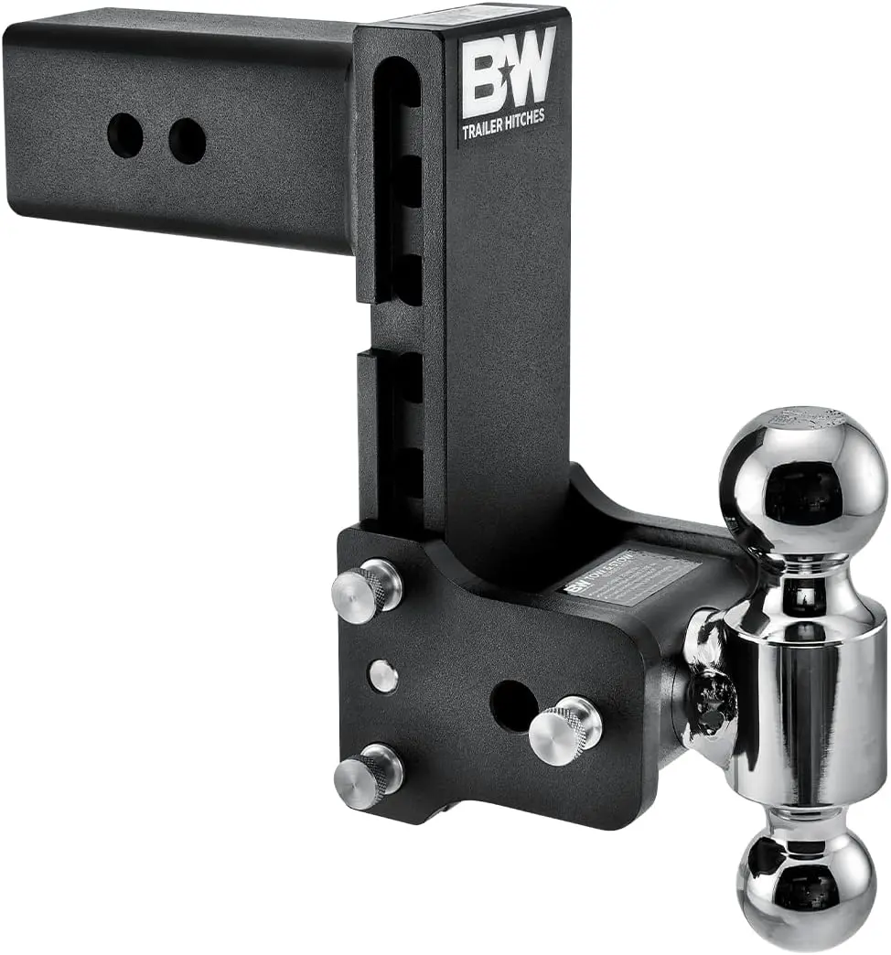 B&W Trailer Hitches Tow & Stow Adjustable Trailer Hitch Ball Mount - Ts30040b 1
