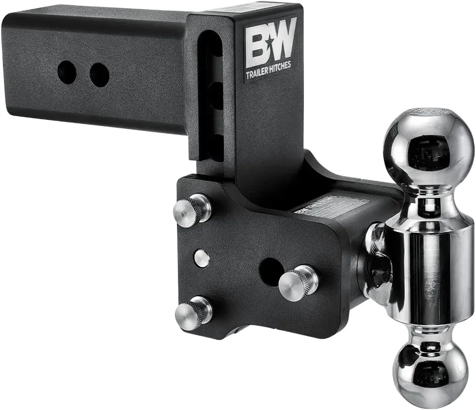 B&W Trailer Hitches Tow & Stow Adjustable Trailer Hitch Ball Mount - Ts30037b 1