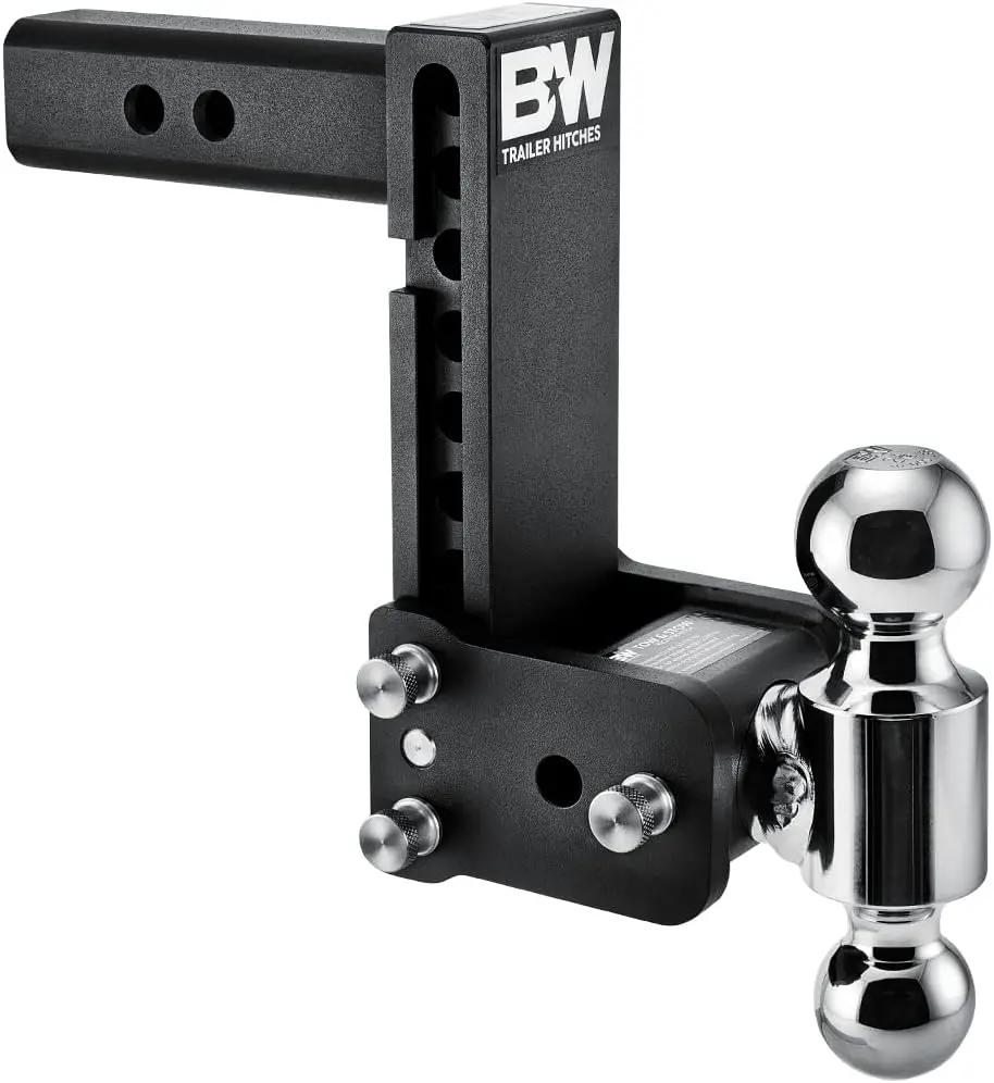 B&W Trailer Hitches Tow & Stow Adjustable Trailer Hitch Ball Mount - Ts10040b 1