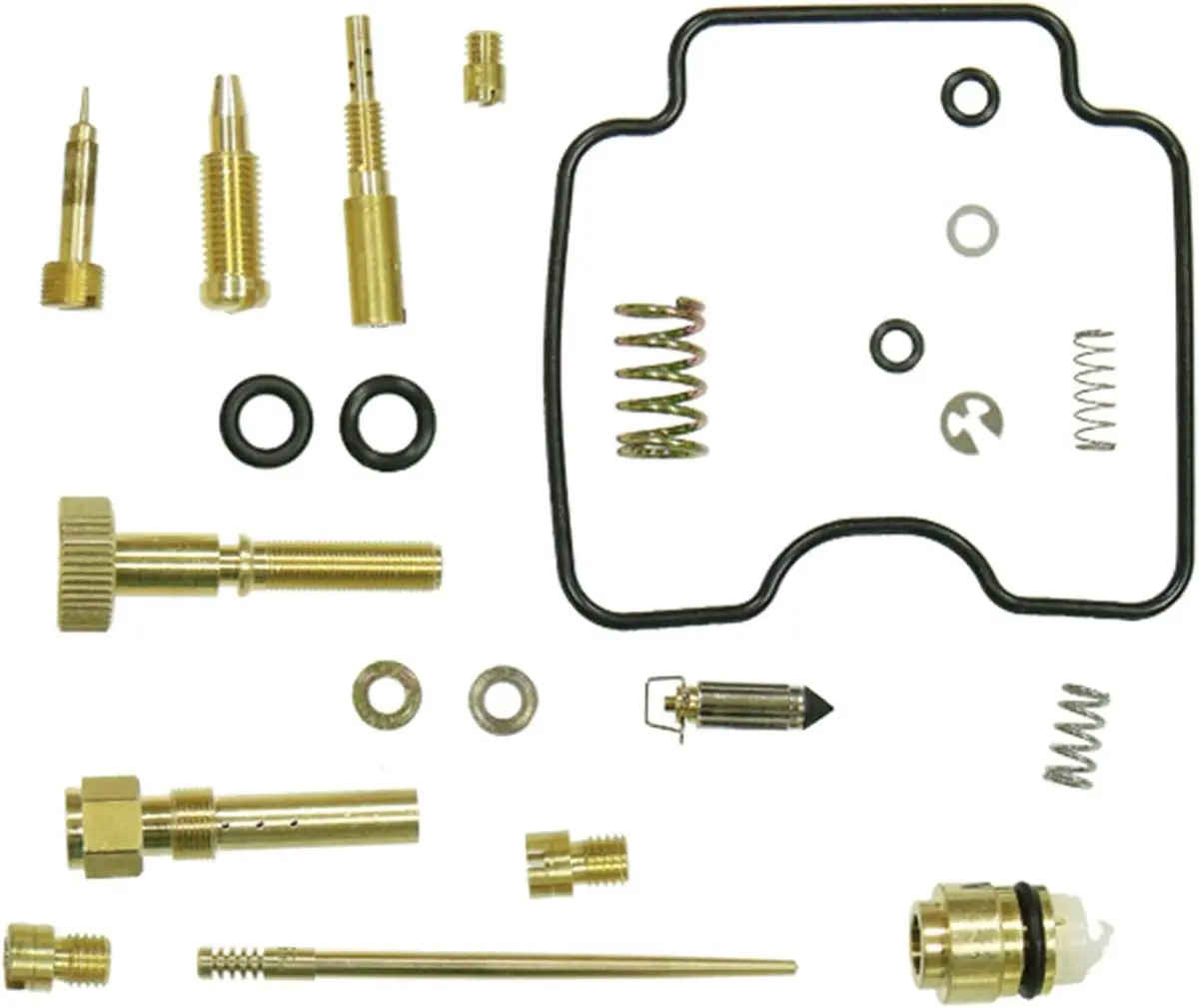 Carburetor Rebuild Kit 2003 2007 Can Am Bombardier Outlander 400 Oem Spec Jets Gaskets O Rings Float Valve Taiwan Made High Quality Carb Repair Kit 1