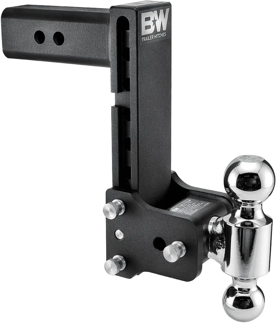 B&W Trailer Hitches Tow & Stow Adjustable Trailer Hitch Ball Mount - Ts20043b 1
