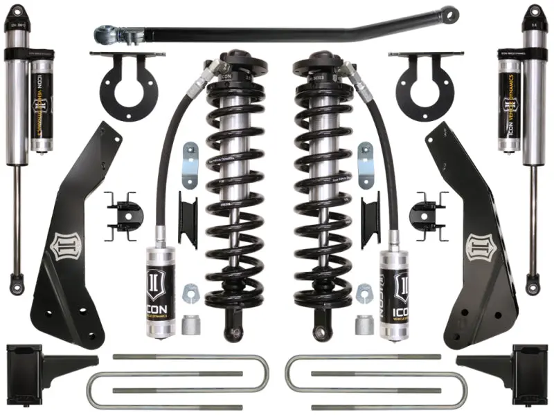 Icon 11-16 Ford F-250/F-350 4-5.5In Stage 3 Coilover Conversion System 1