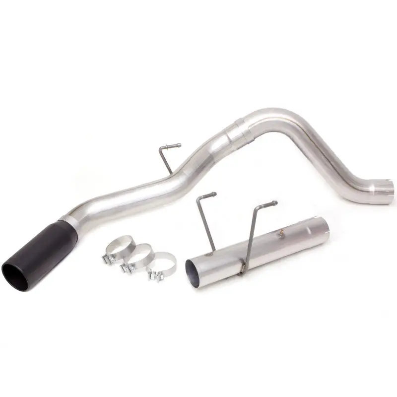 Banks Power 13-18 Dodge Ram Monster Exhaust 4.0In. Single 6.7L Cclb W/ Sidekick S/S Black Tip *Discontinued* 1