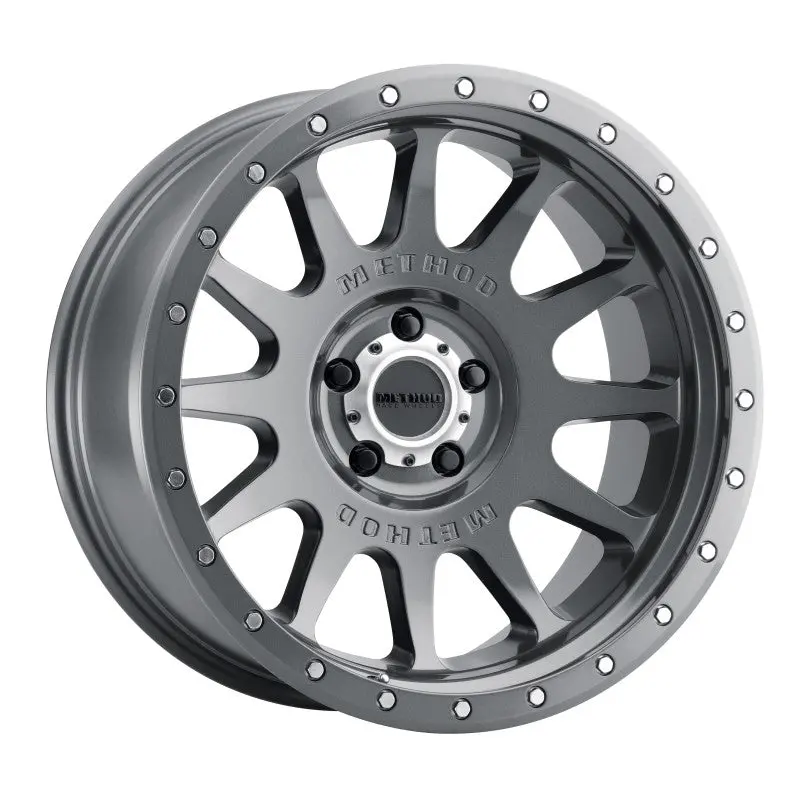 Method | Mr605 Nv 20X10 -24Mm Offset 5X5.5 108Mm Cb Gloss Titanium Wheel 1