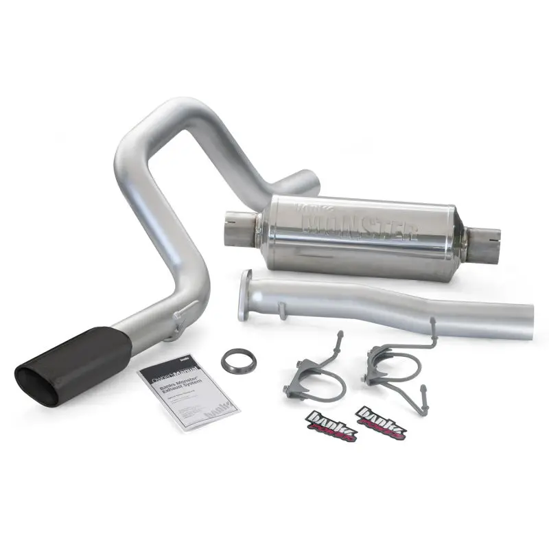 Banks Power | 2007-2014 Toyota Fj Cruiser 4.0L Monster Exhaust System - 3 Inch Ss Single Exhaust With Black Tip 1