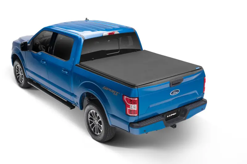 Lund 2023 Nissan Frontier 6Ft. Bed - Genesis Elite Tri-Fold Tonneau Cover - Black 1