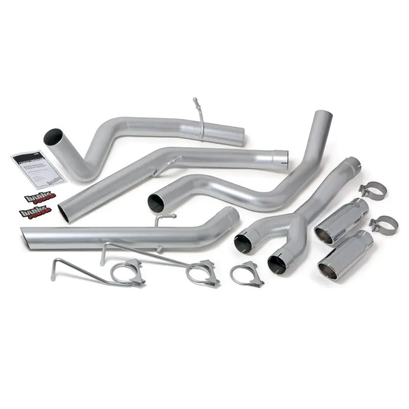 Banks Power | 2014-2019 Dodge Ram 1500 3.0L Ecodiesel Monster Exhaust System - 3 Inch Ss Dual Exhaust With Chrome Tips *Discontinued* 1