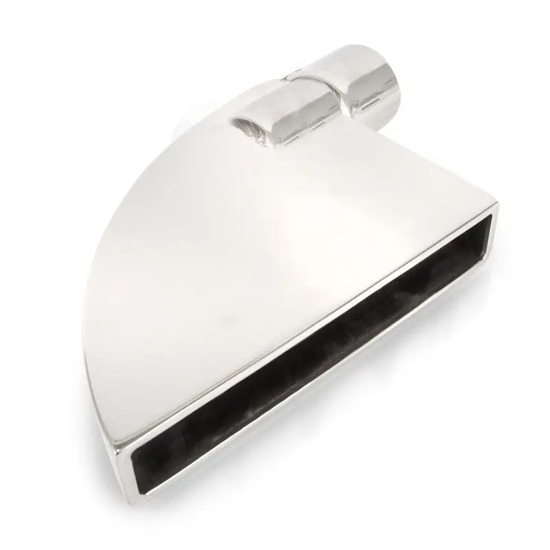 Stainless Works Boxxter Exhaust Tips – 90-Degree Angle, 2-Inch Inner Diameter, Polished Stainless 1