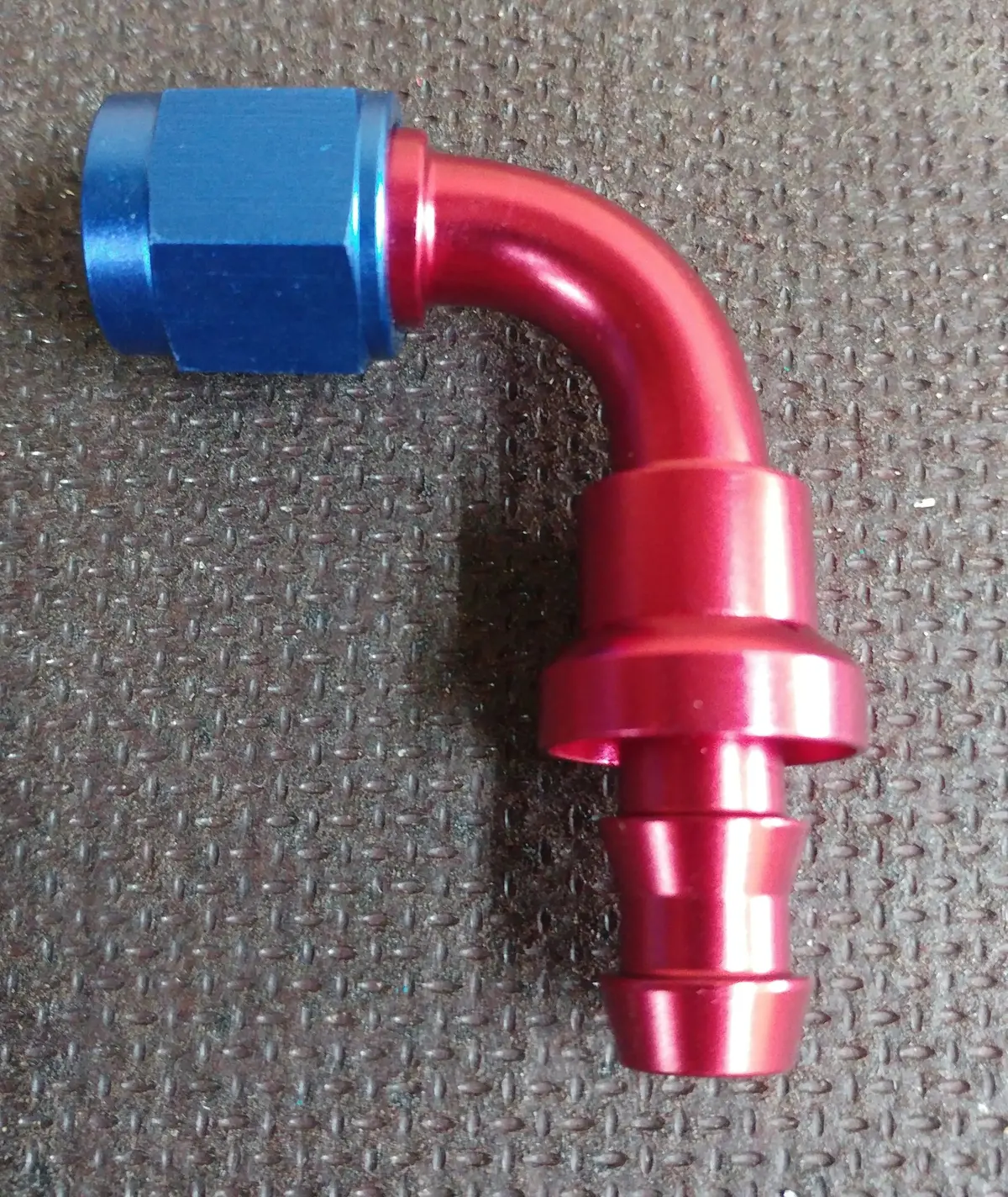 90° Bend Push On Push Lock Hose Fitting 1