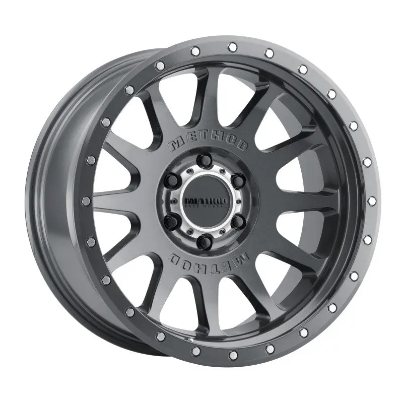 Method | Mr605 Nv 20X10 -24Mm Offset 6X135 87Mm Cb Gloss Titanium Wheel 1