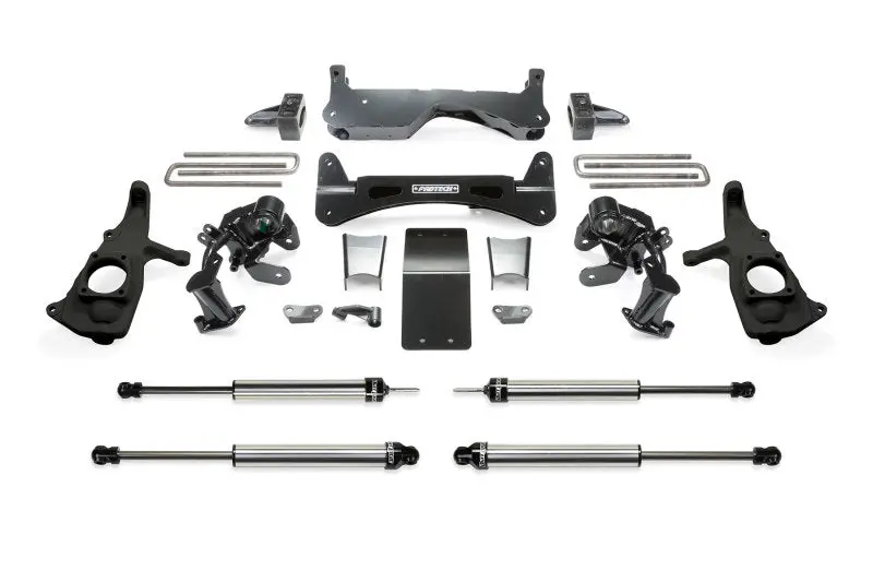 Fabtech 6-Inch Rts Lift System – Includes Dual-Linked Shocks For Gm 2500Hd (2011–2019), 2Wd And 4Wd 1