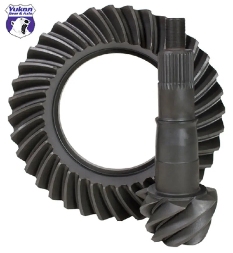 Yukon Gear | High Performance Gear Set For Ford 8.8In Reverse Rotation In 4.56 Ratio 1