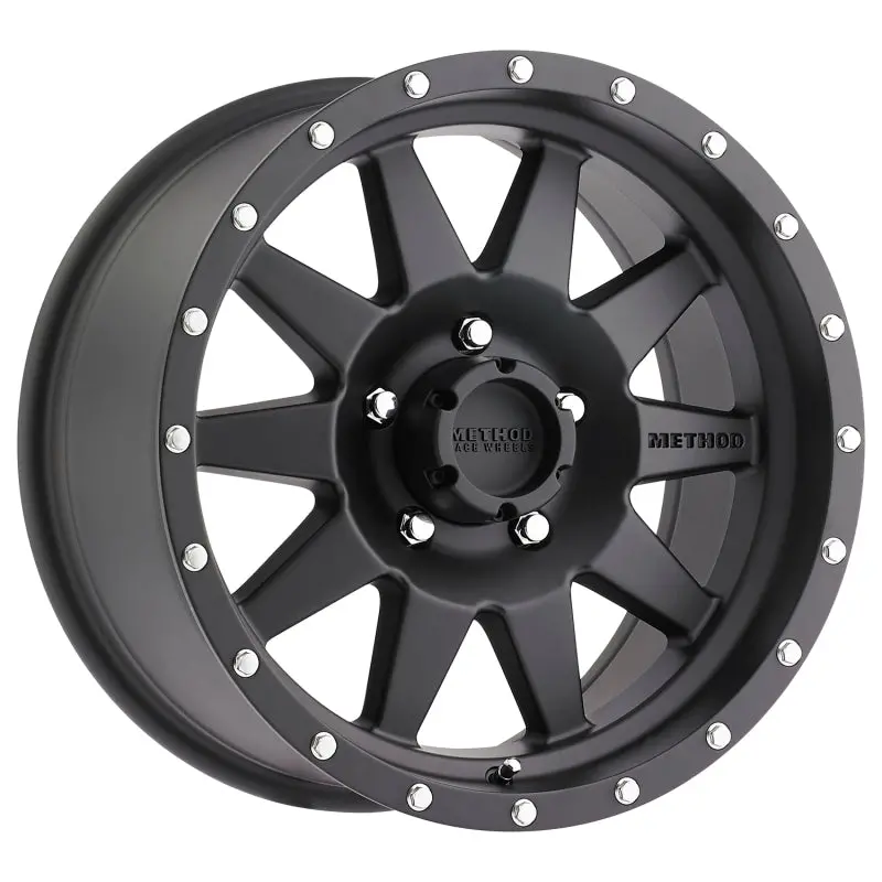 Method | Mr301 The Standard 15X7 -6Mm Offset 5X5.5 108Mm Cb Matte Black Wheel 1