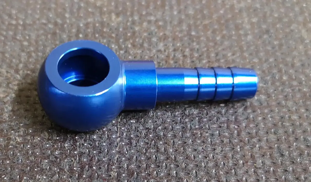 7/16 Banjo To 8Mm Barb 1