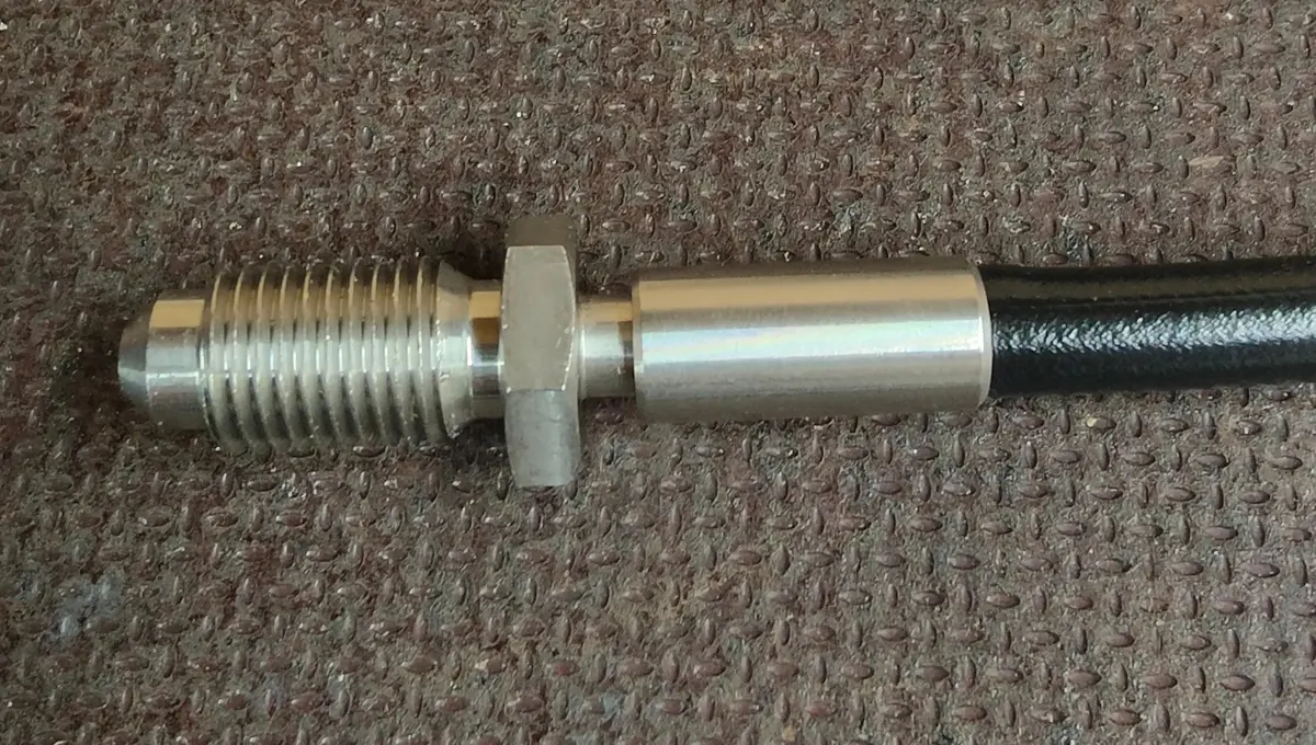 7/16 X 20 Bulkhead Fitting For -3 Hose 1