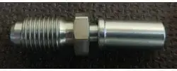 7/16"X20 Male Swivel Nut 1