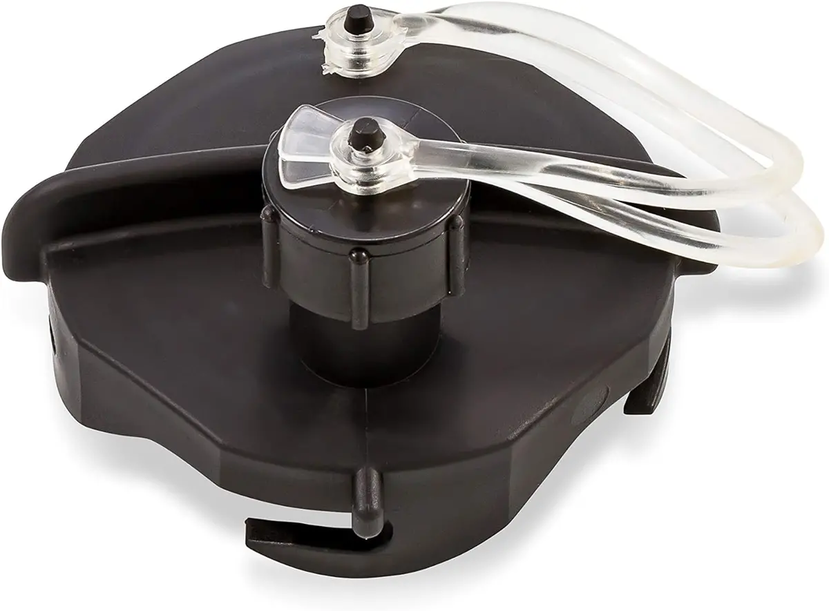 Camco Durable Sewer Cap With Hose Connection To Prevent Leaks - 39463 1