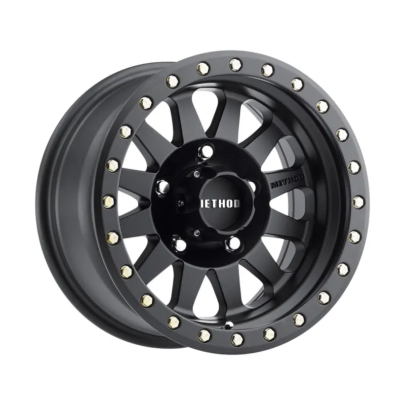 Method | Mr304 Double Standard 20X10 -18Mm Offset 5X5.5 108Mm Cb Matte Black Wheel 1