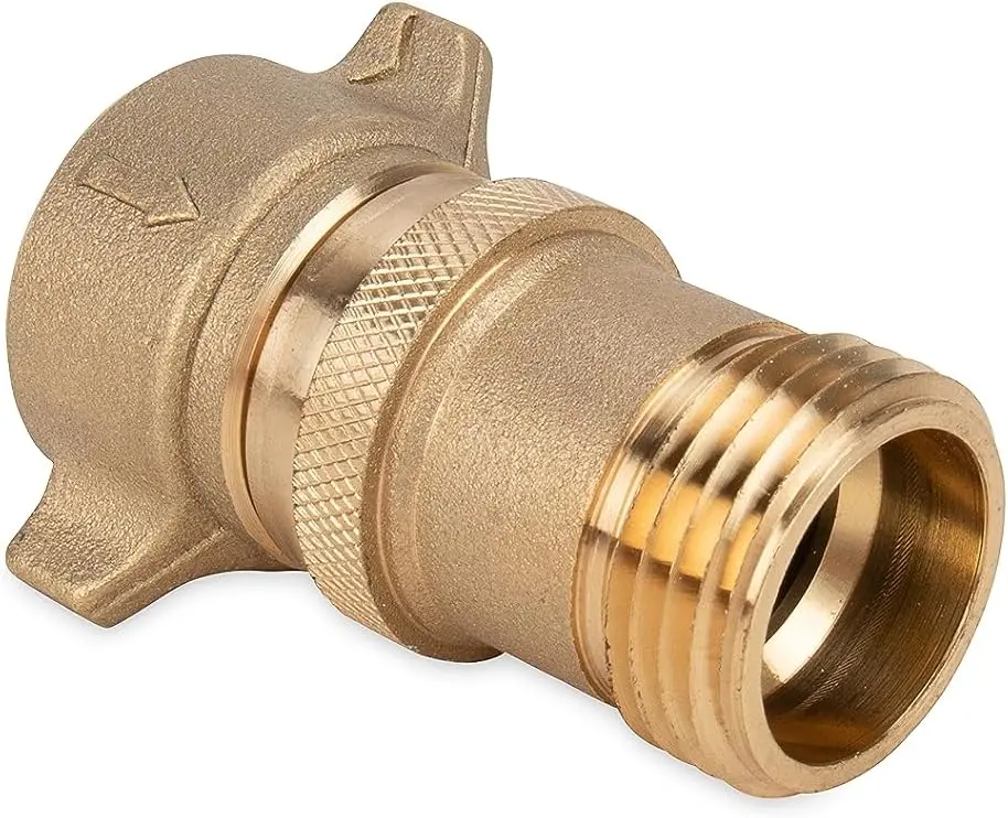 ﻿Camco Brass Camper / Rv Water Pressure Regulator - 40055 1