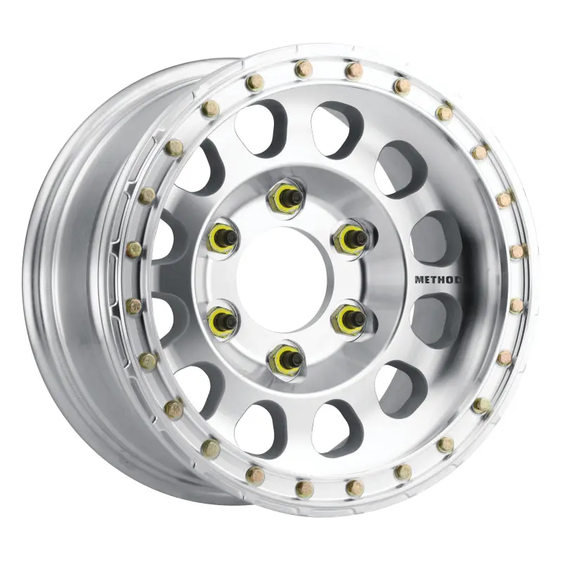 Method | Mr103 Beadlock 17X9 -12Mm Offset 6X6.5 108Mm Cb Raw Machined W/Bh-H24125 Wheel 1