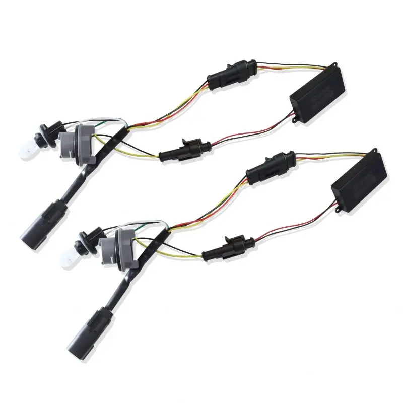 Alpharex 19-22 Dodge Ram 2500/3500 Stock Led Tail Light To Alpharex Tail Light Converters - Pair 1