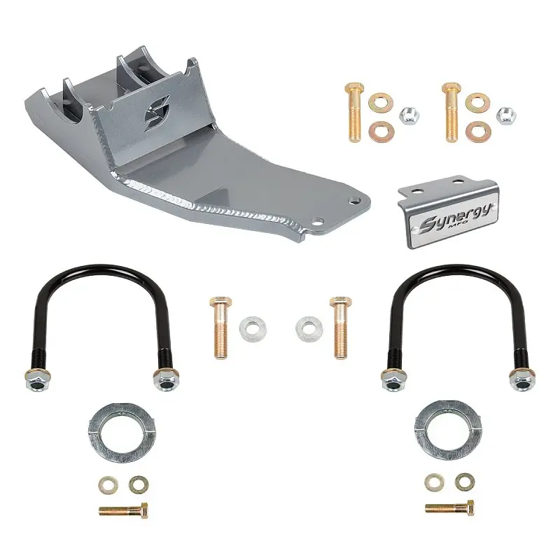 Synergy | 2005-2026 Ford Super Duty F450 / F550 / F600 Dual Steering Stabilizer Mounting Kit 1