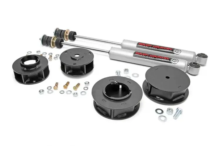 Rough Country | 2010-2023 Toyota 4Runner 2Wd / 4Wd 3 Inch Lift Kit - Rear N3 Shocks | 76630 1