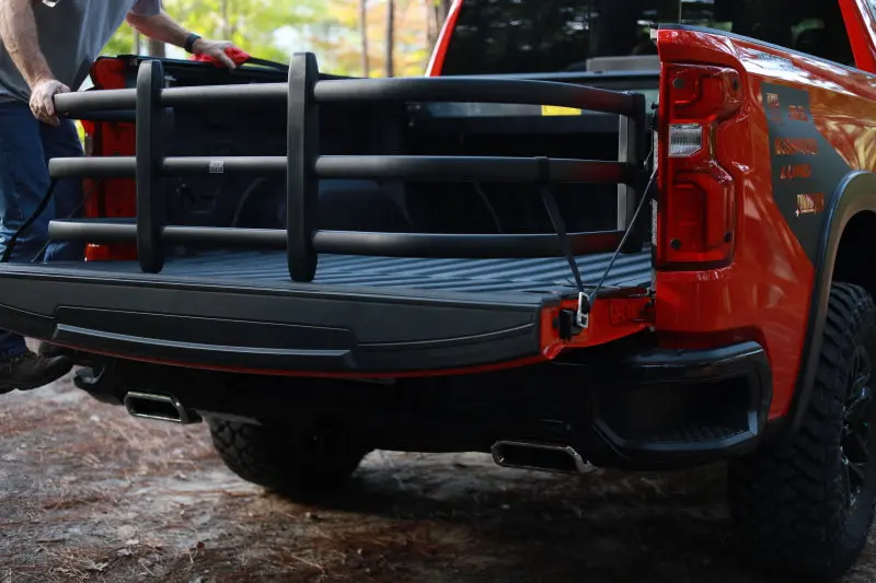 Amp Research 2019 Chevrolet Silverado Standard Bed Bedxtender Hd Max - Black 1