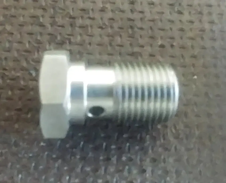 7/16" X 24 Unf Banjo Bolt 1