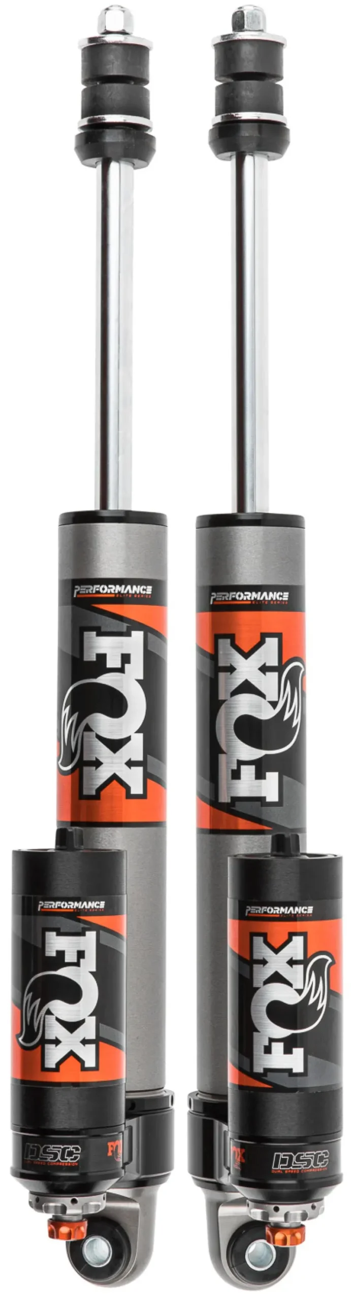 Fox | 2014+ Dodge Ram 2500 4Wd Performance Elite Series Rear 2.5 Reservoir Shock Set With Dsc Adjuster | 0-2 Inch Lift 1