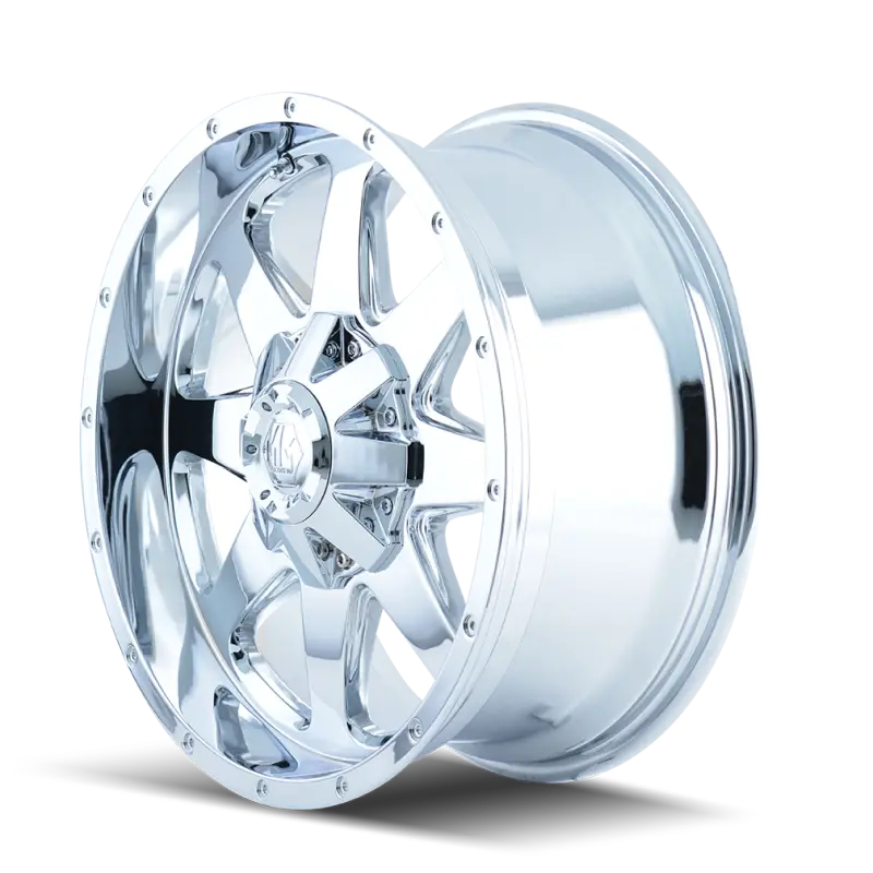 Mayhem 8040 Tank 18X9 / 8X165.1 Bp / 18Mm Offset / 130.8Mm Hub Chrome Wheel 2