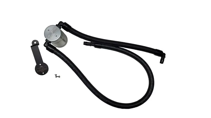 J&L | 2021-2025 Jeep Wrangler 392 Oil Separator 3.0 Passenger Side - Clear Anodized 1