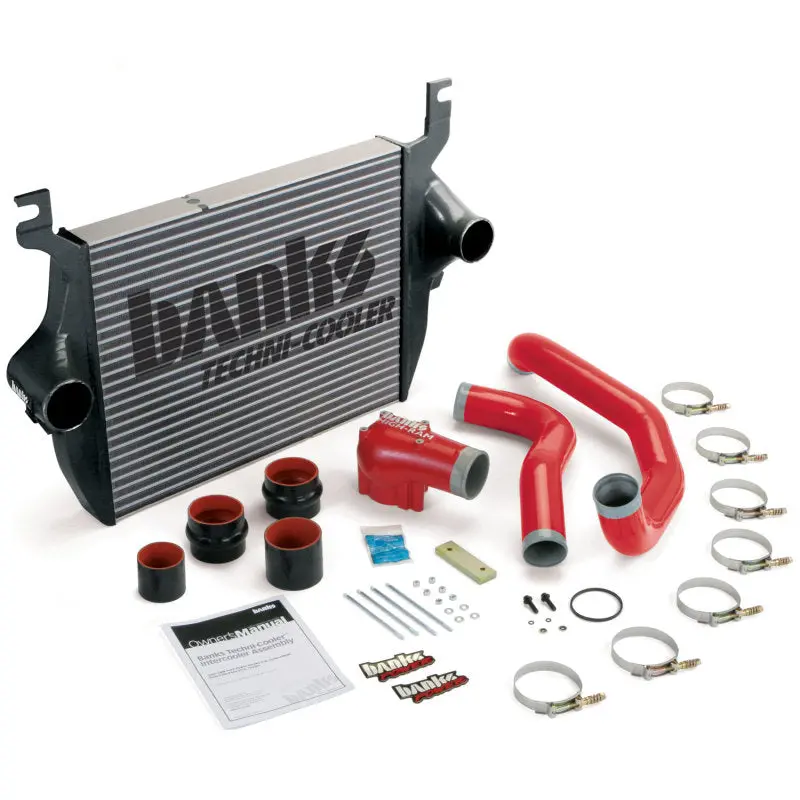 Banks Power | 2005-2007 Ford Super Duty / 2005 Excursion 6.0L Power Stroke Techni-Cooler System - Red 1