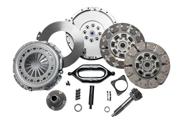 South Bend Clutch | 1994-2004 Dodge Ram 5.9L Cummins Nv4500 Organic Street Dual Disc Clutch With Input Shaft 1