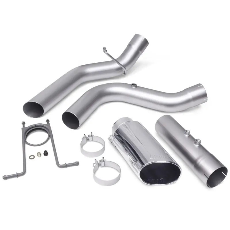 Banks Power | 2017-2019 Gm Duramax L5p 2500 / 3500 Monster Exhaust System - Ss Single Exhaust With Chrome Tip 1