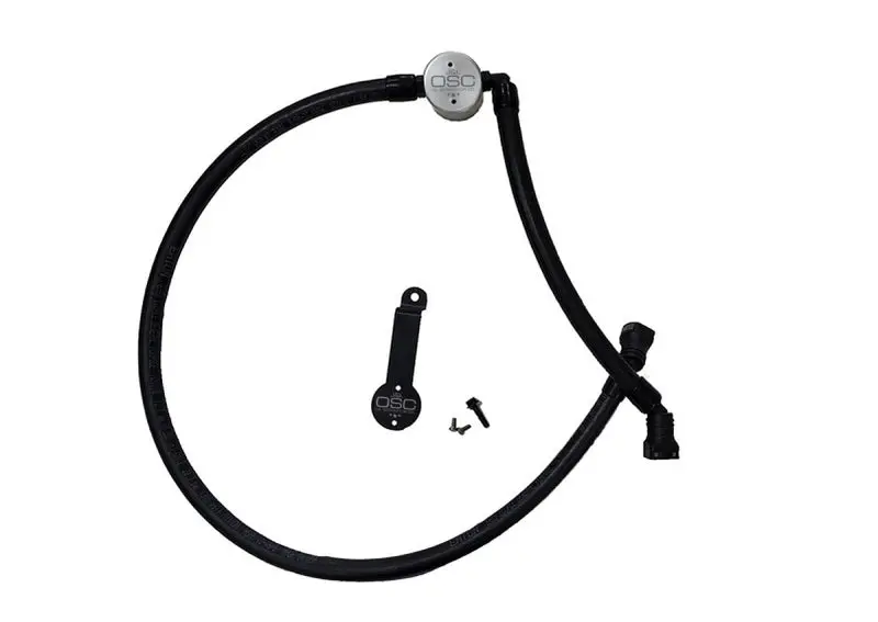 J&L | 2018-2025 Jeep Wrangler Jl 3.6L Driver Side Oil Separator 3.0 - Clear Anodized 1