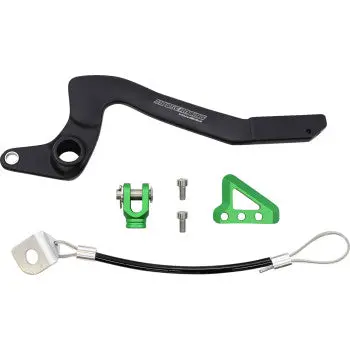 Moose Racing Hammerhead Green Brake Pedal For Kawasaki Kx65 – Cnc Adjustable – Usa Made 1