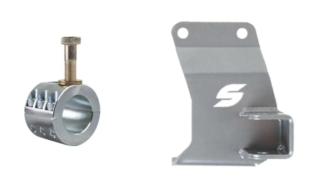 Synergy | 2014+ Dodge Ram 2500 / 2013+ Dodge Ram 3500 Single Steering Stabilizer Bracket Kit 1