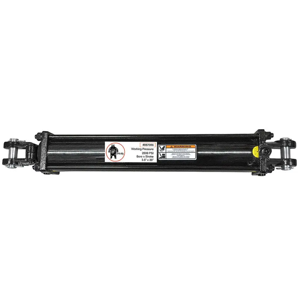 Grizzly Hydraulic Cylinder 3-1/2 X 20 #87096A 1