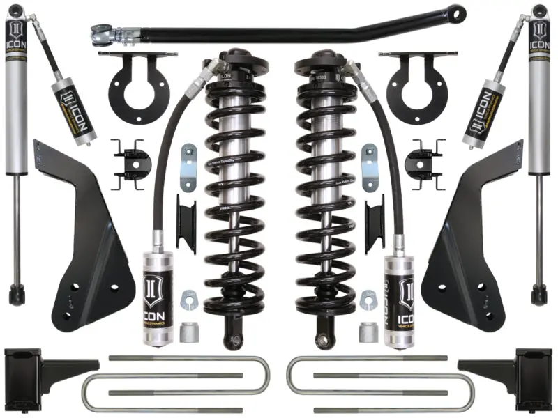 Icon 08-10 Ford F-250/F-350 4-5.5In Stage 1 Coilover Conversion System 1