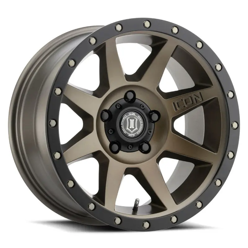 Icon Rebound Pro 17X8.5 5X4.5 0Mm Offset 4.75In Bs 71.5Mm Bore Bronze Wheel 1