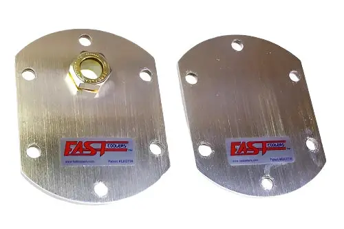 Fast Coolers | 6 Bolt Pto Cover With Sight Glass - Pair 1